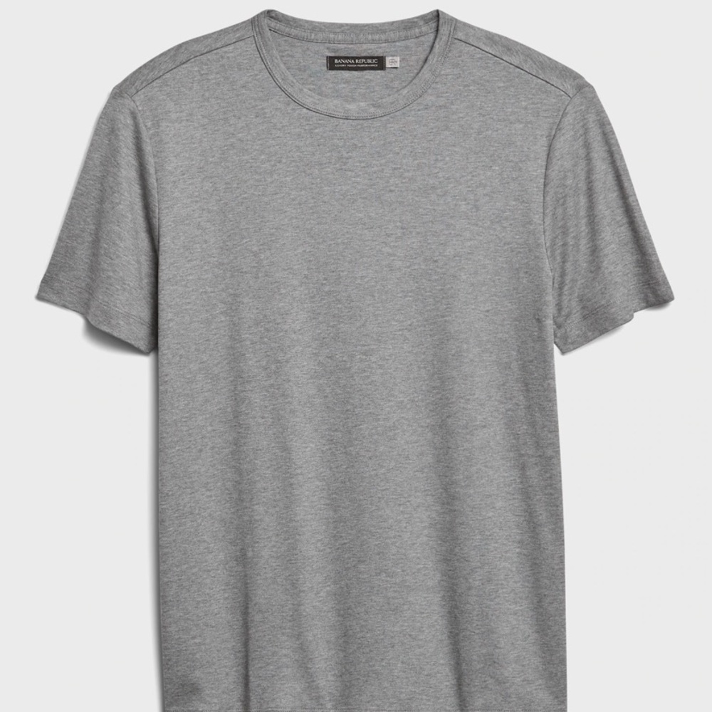 Banana Republic Mens Luxury Touch Gray T-shirt XXL - SUPER SOFT